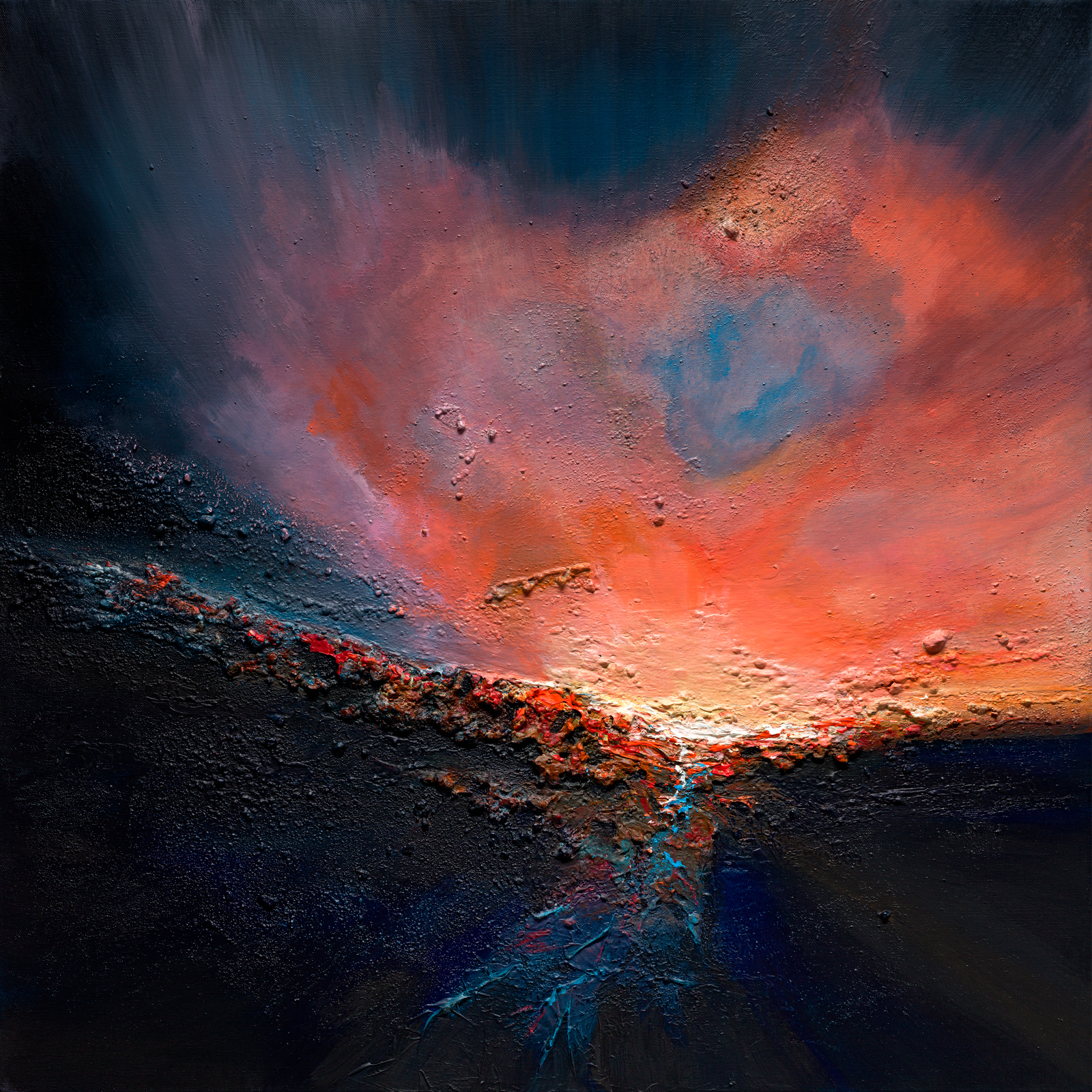 Badlands on Fire